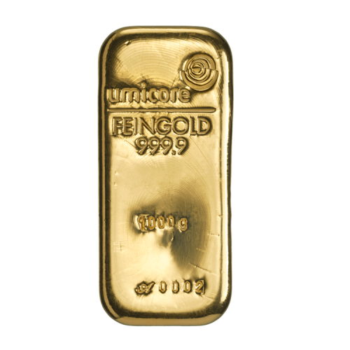 Thumbnail 1 kilo Umicore Lingote de Oro front